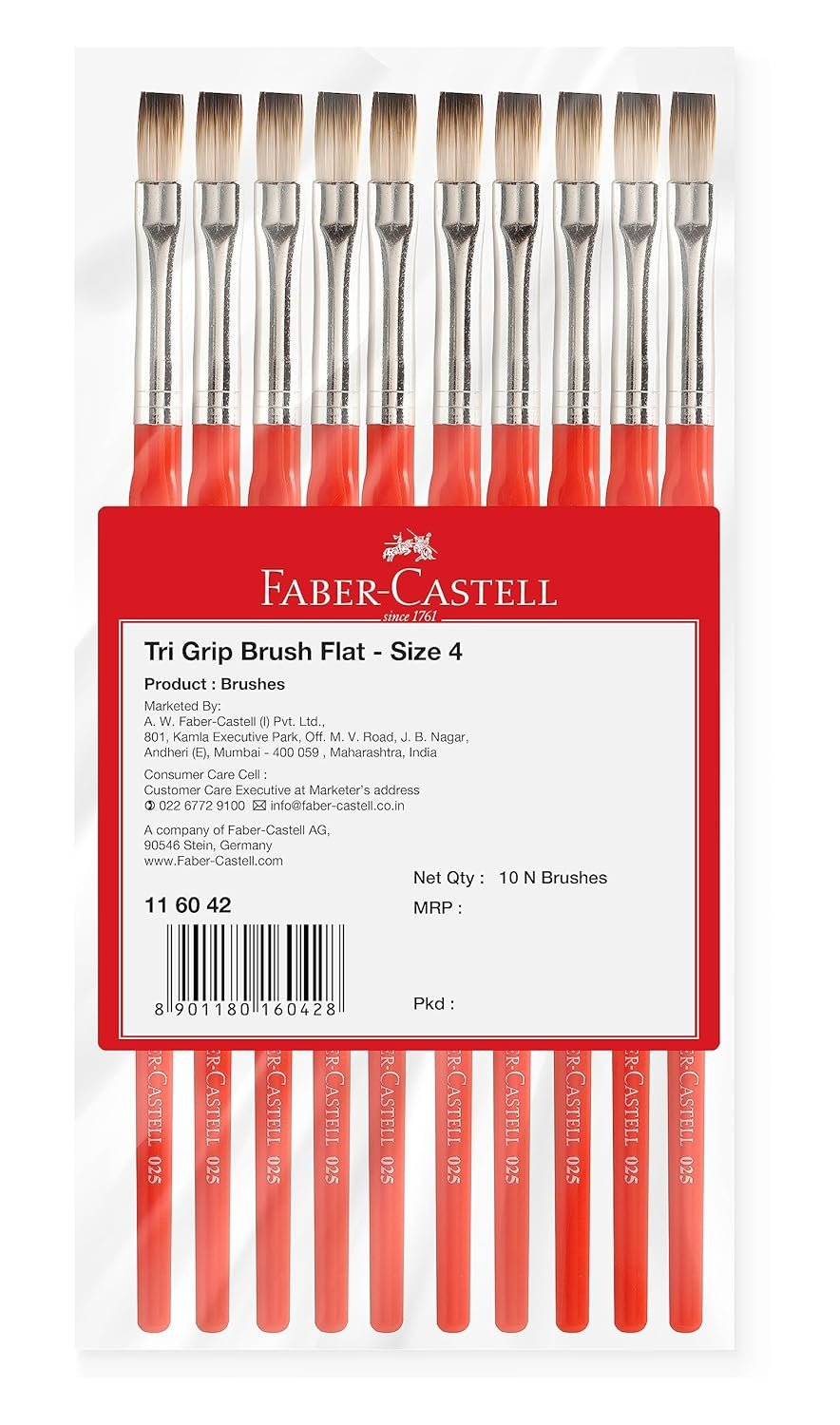 FBC Paint Brush Flat No. 4