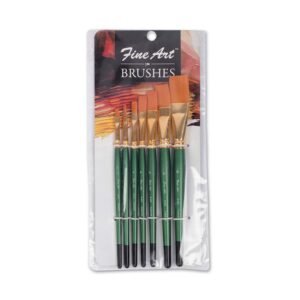 Fine Art Paint Brush Flat No.7