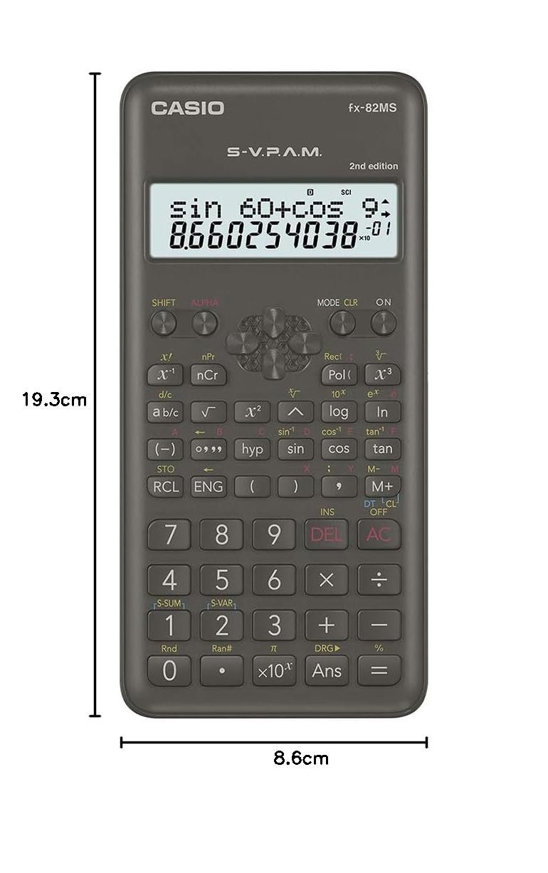 Casio FX-82MS 2nd Edition - Image 2