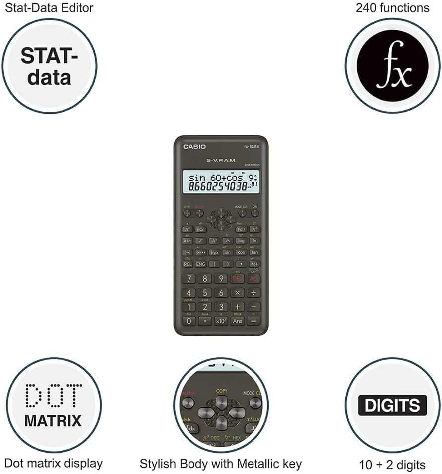 Casio FX-82MS 2nd Edition - Image 3