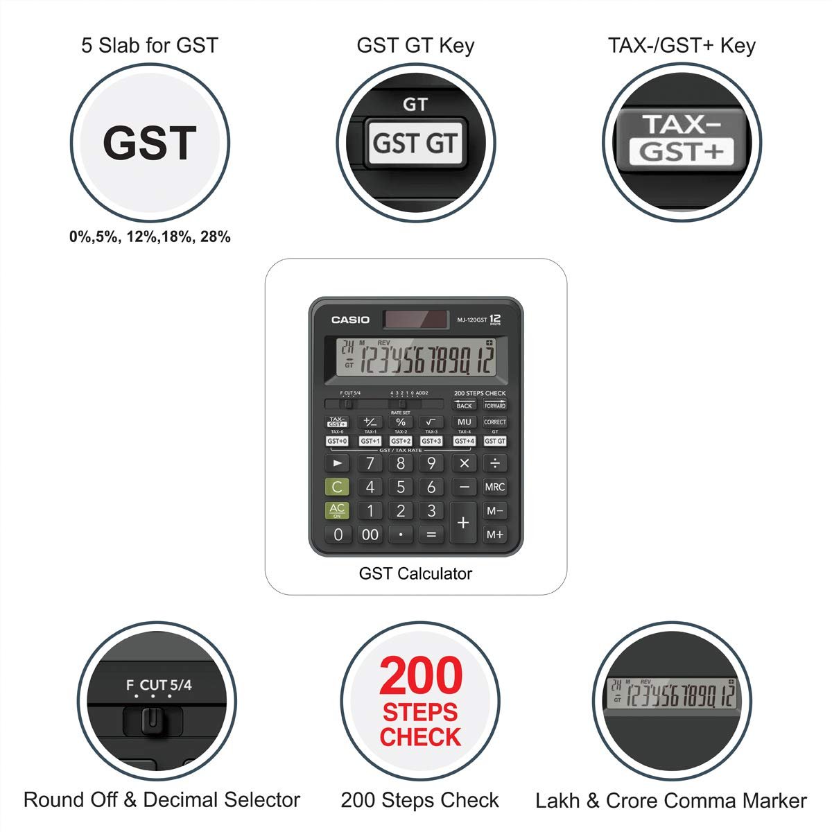 Casio MJ-120GST - Image 3