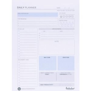 Scholar Daily Planner A4