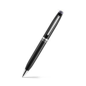 Lapis Bard Contemporary Dark Metal Chrome Trims Ballpoint Pen (WP16684)