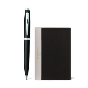 Sheaffer 9317 Ballpoint Pen + Business Card Holder Gift Set