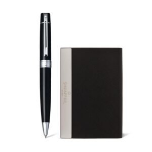 Sheaffer 9325 Ballpoint Pen + Card Case Holder Gift Set
