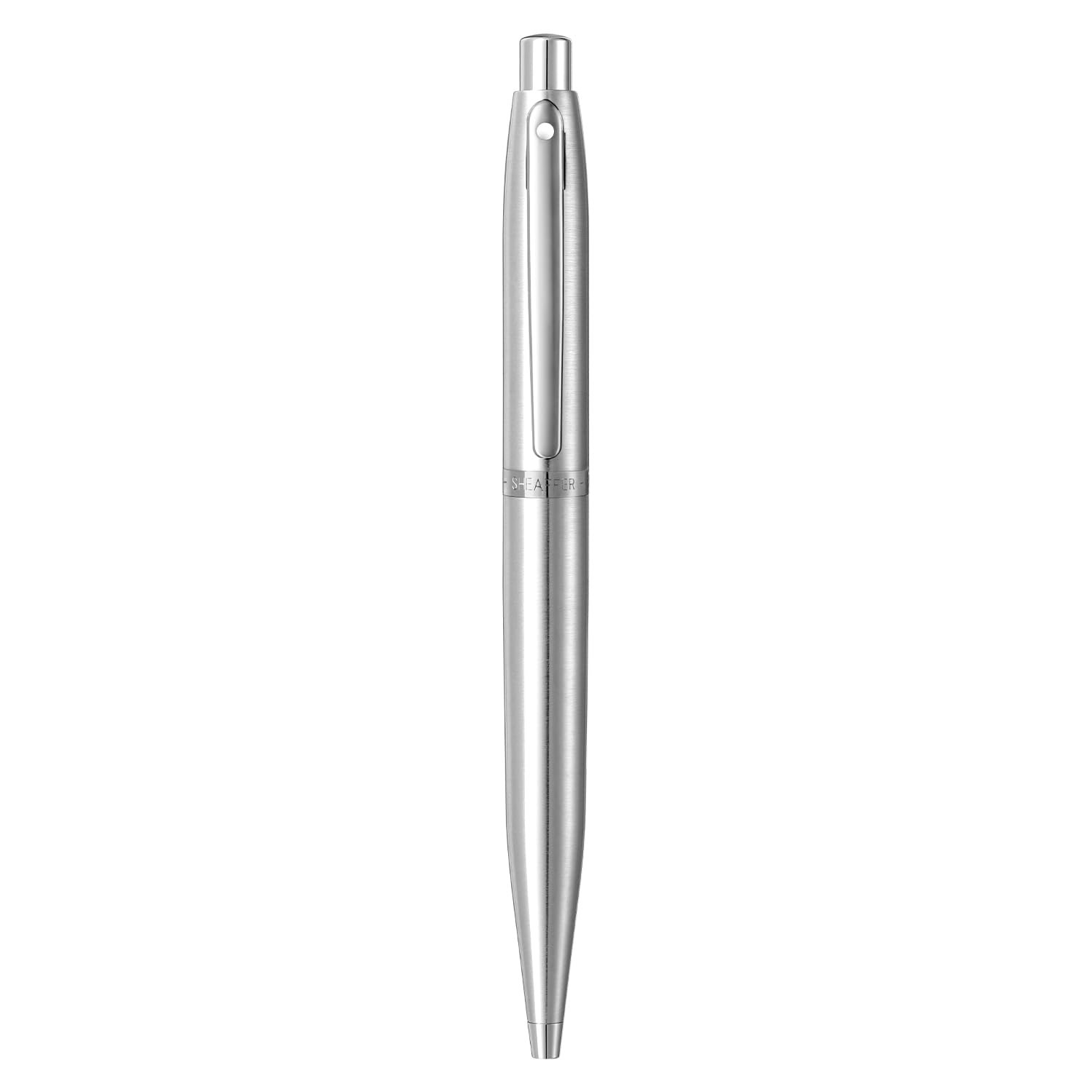 Sheaffer VFM Series Brushed Chrome 9426 Roller Ball Pen - Image 2